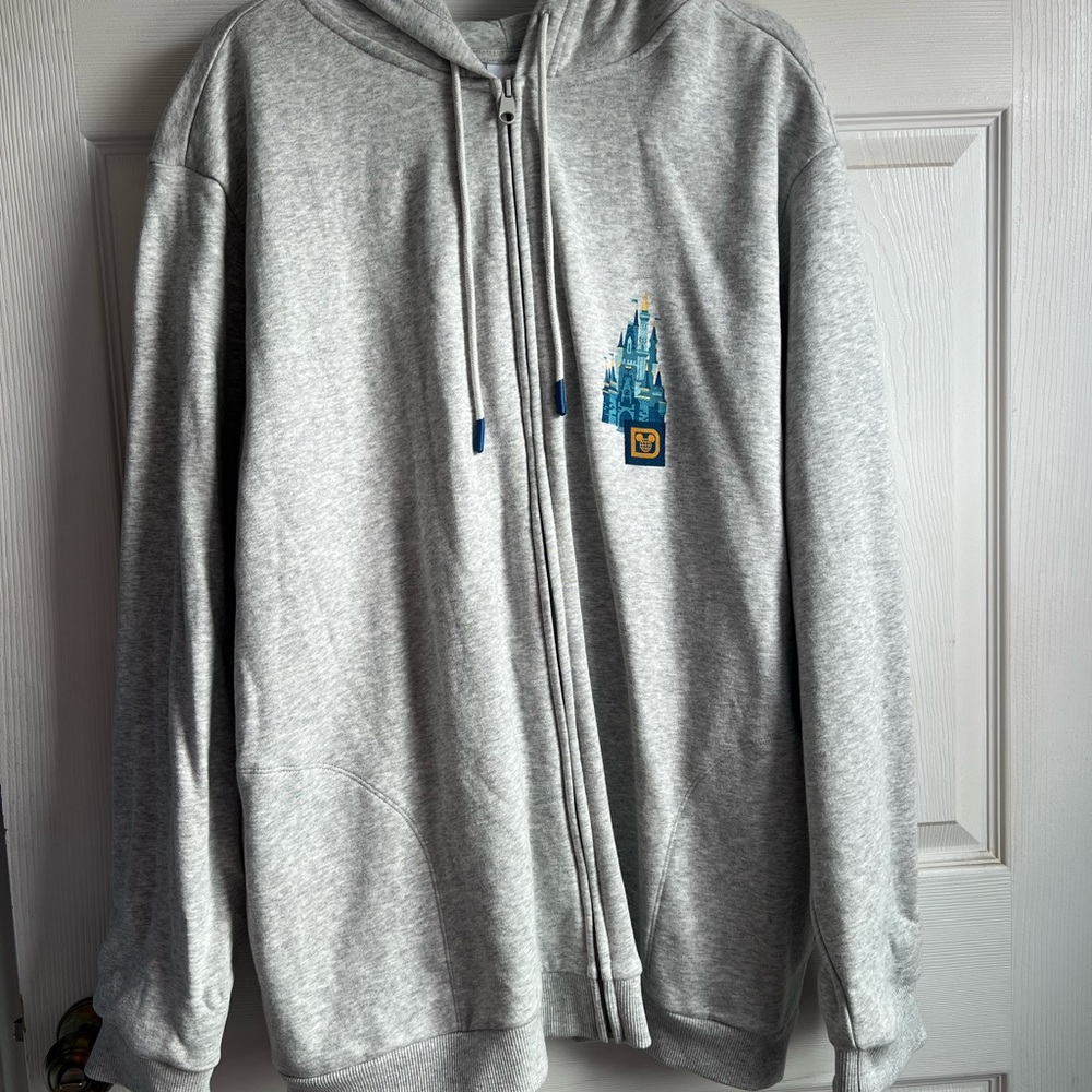 Walt Disney World Zip Up NWT